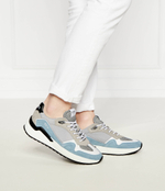 Кожаные кроссовки comb.eclipse Iceberg - серый(IU1704)