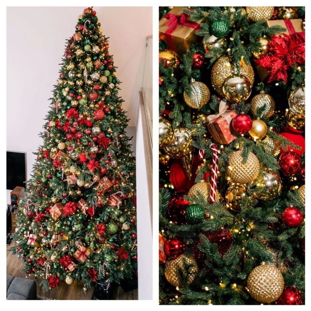 Большая елка «Финская» (Литая+пвх) 5 м