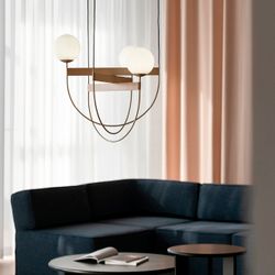 Подвесной Светильник Gierton D78 Dark Brown By Imperiumloft