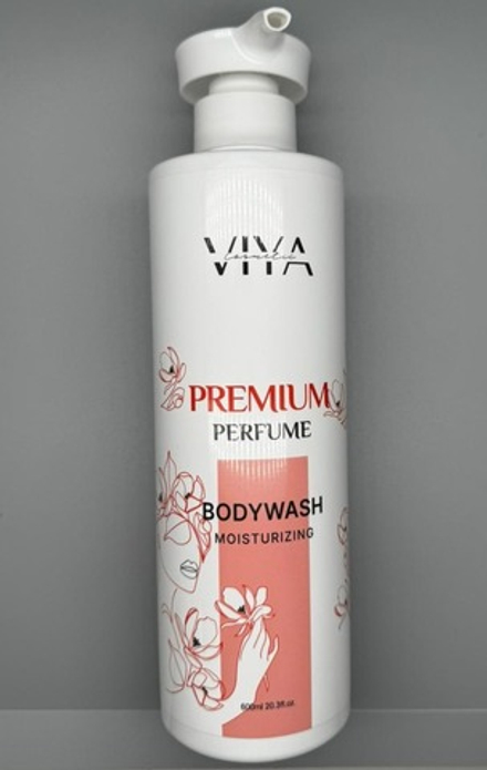 Парфюмированный гель для душа ароматом бергамота VIYA 600 мл