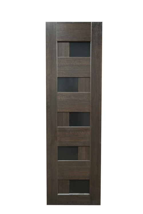 ПОЛОТНО НОВЫЙ СТИЛЬ ПВХ ДЕЛЮКС ПИАНА 600 КАШТАН+ СТЕКЛО BLK