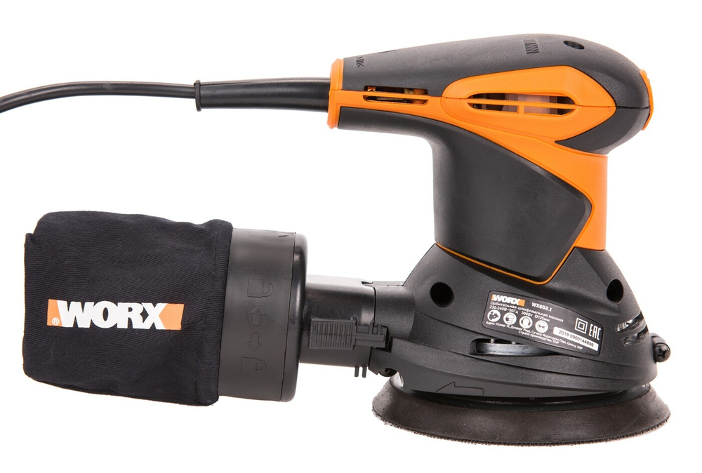 Орбитальная шлифовальная машина сетевая WORX WX652.1
