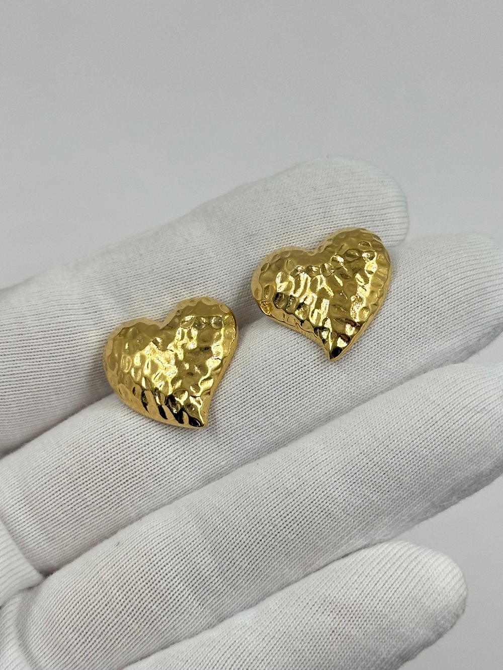 Серьги Сердечки