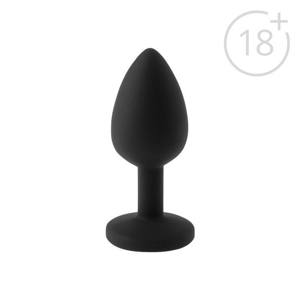 Набор для двоих «Интим»: черная анальная пробка и кубик