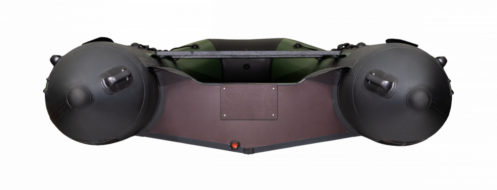 Ривьера 3800 СК зеленый-черный + KAMISU T 9.9 BMS (комплект лодка + мотор)