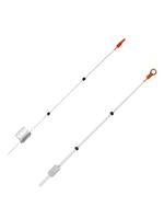 Кивок лавсановый на силиконе Helios NOD S-LS01 (100 мм, жёсткость 0,35) (S-LS013510), 25 штук в комплекте