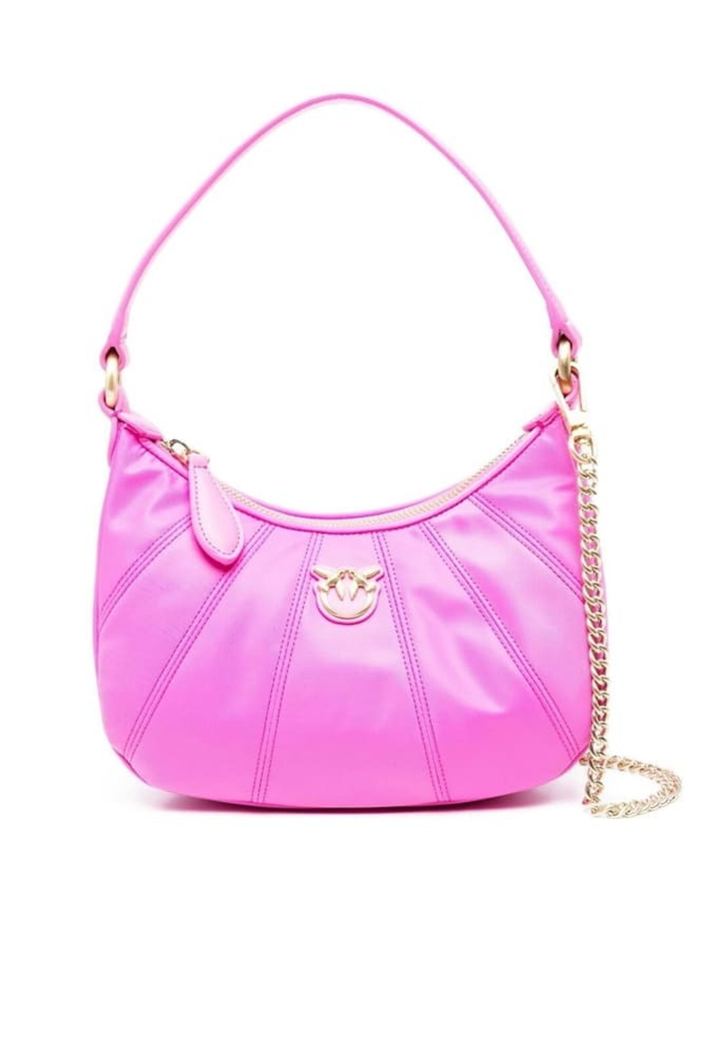MINI LOVE BAG HALF MOON FULL COLOR - pink