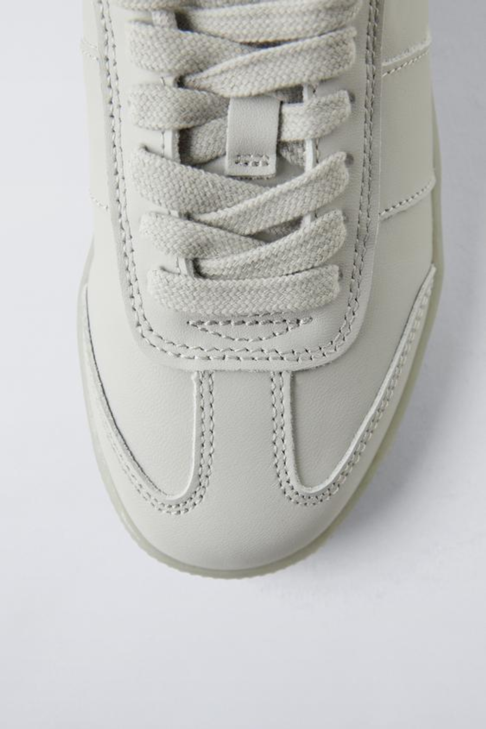 ZARA КОЖАНЫЕ КРОССОВКИ, СИНИЙ