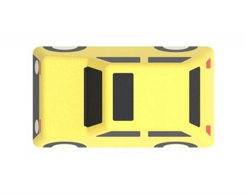 Резиновая фигура «Машина Джип»