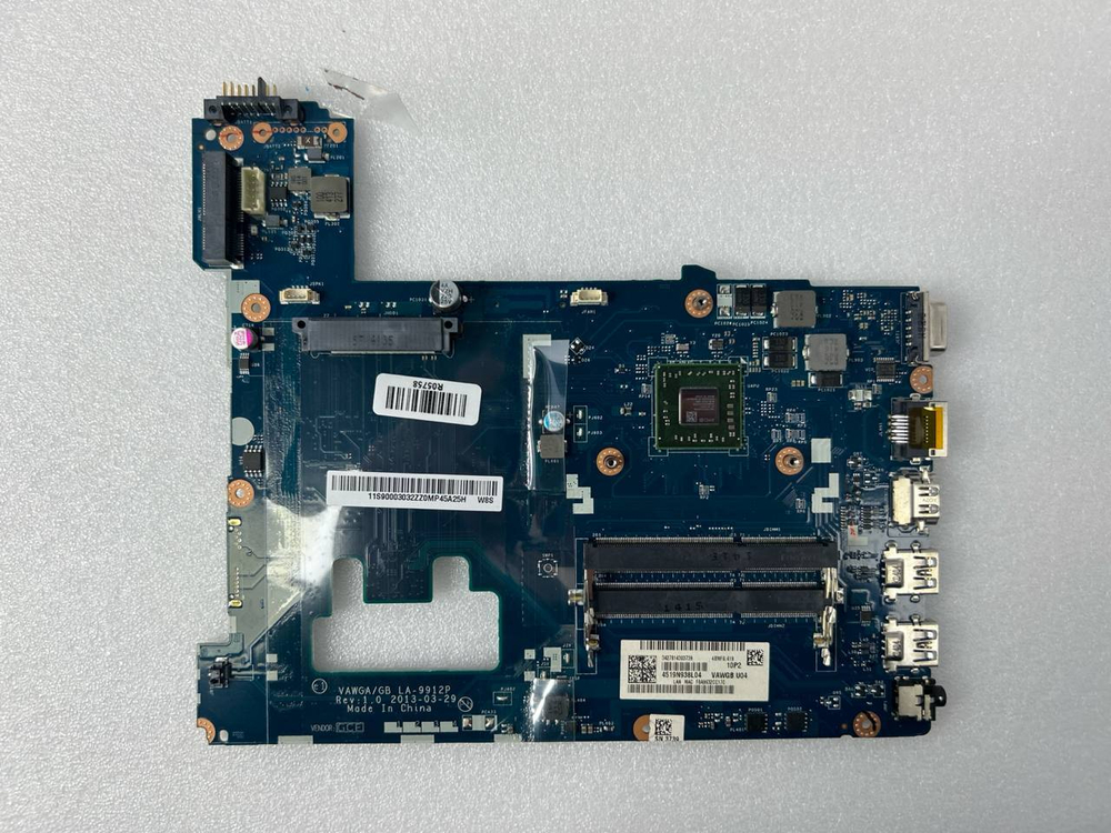 Материнская плата для ноутбука Lenovo G505 VAWGA/GB LA-9912P W8S UMA E1-2100 (90003032), оригинал