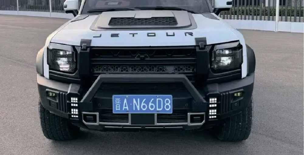 Решетка радиатора для Jetour Traveller T2 2023+ Джетур обвес