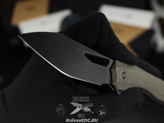 Нож складной WE Knife Ignio WE22042B-2 сталь клинка CPM-20CV, рукоять титан