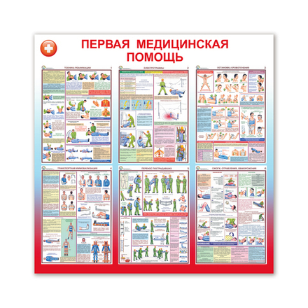 Стенд Первая медицинская помощь 1500001072