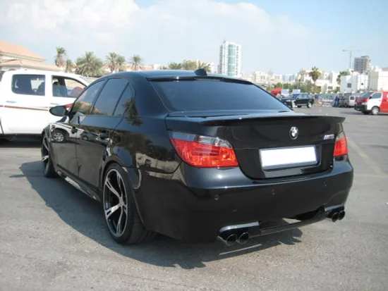 Козырек на заднее стекло для BMW 5 E60