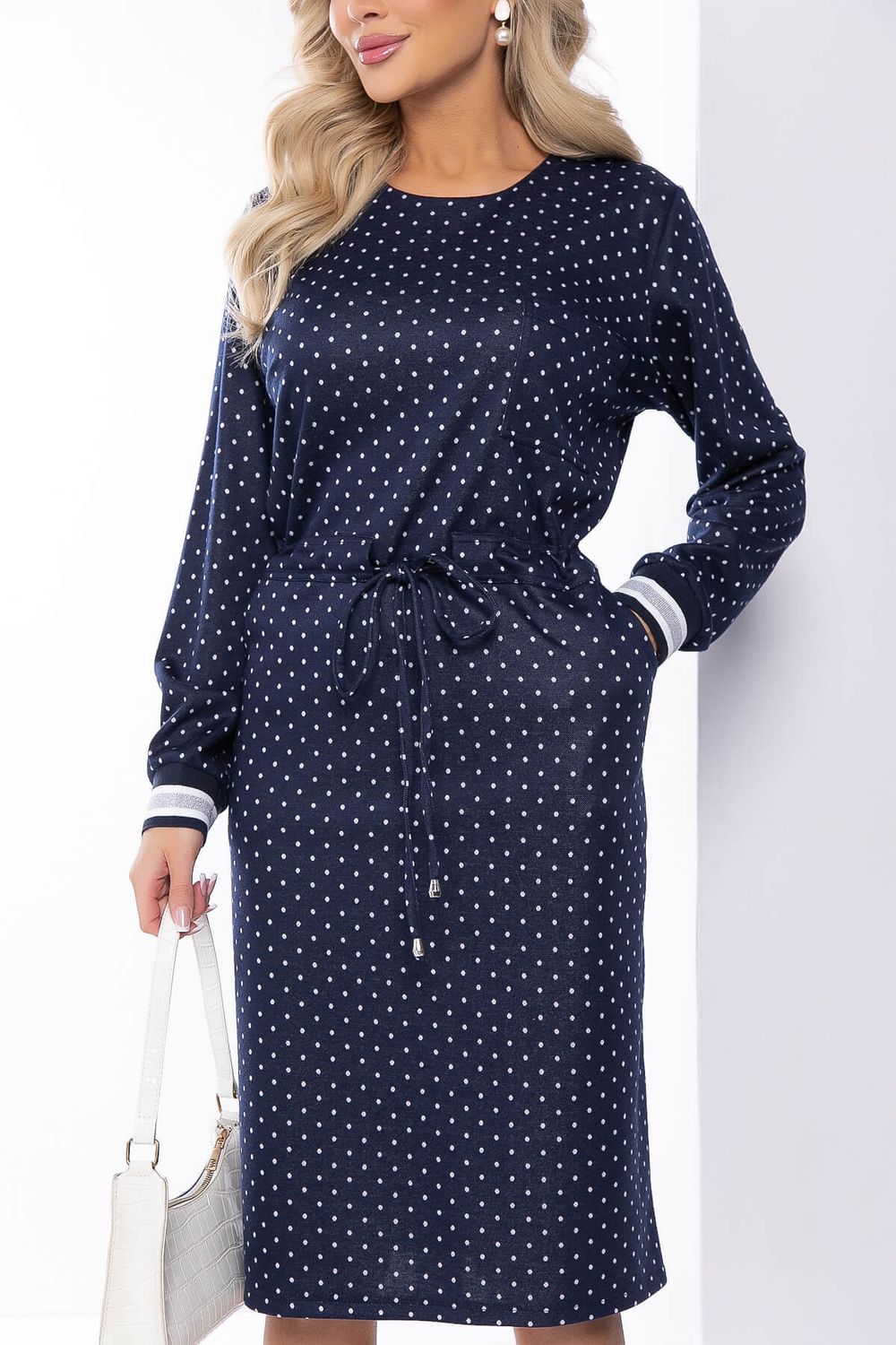 Платье "Верона" (темно-синее) П8158 LT Collection