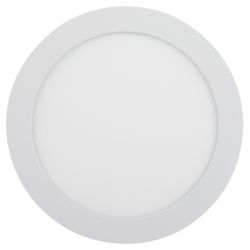 Светильник светодиодный встраиваемый Даунлайт ЭРА LED 1-18-6K/1 Slim панель 18Вт 6500К круглый | Downlight