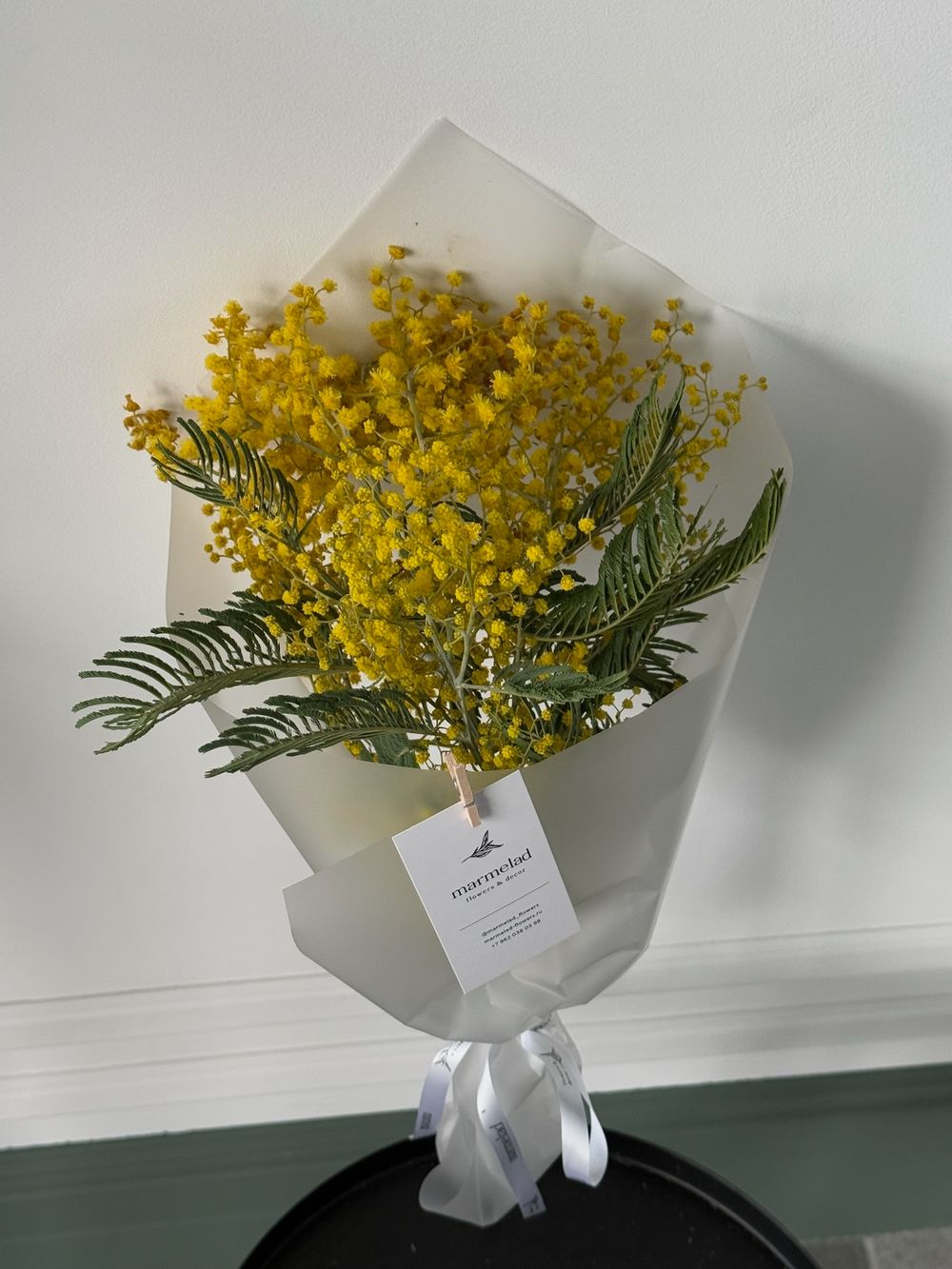 Кулек из мимозы