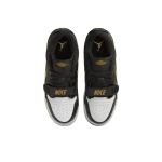 Jordan Legacy 312 Low Black Metallic Gold GS