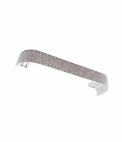 Пластиковый карниз с тиснением Legrand 2-х рядный Глэдис 2000 мм