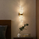 737672 Бра ACRILE 8W LED 1100LM G ЗОЛОТО/ПРОЗРАЧНЫЙ 2700/4200/6400K