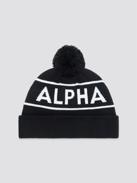 Шапка ALPHA INDUSTRIES ESSENTIAL POM BEANIE
