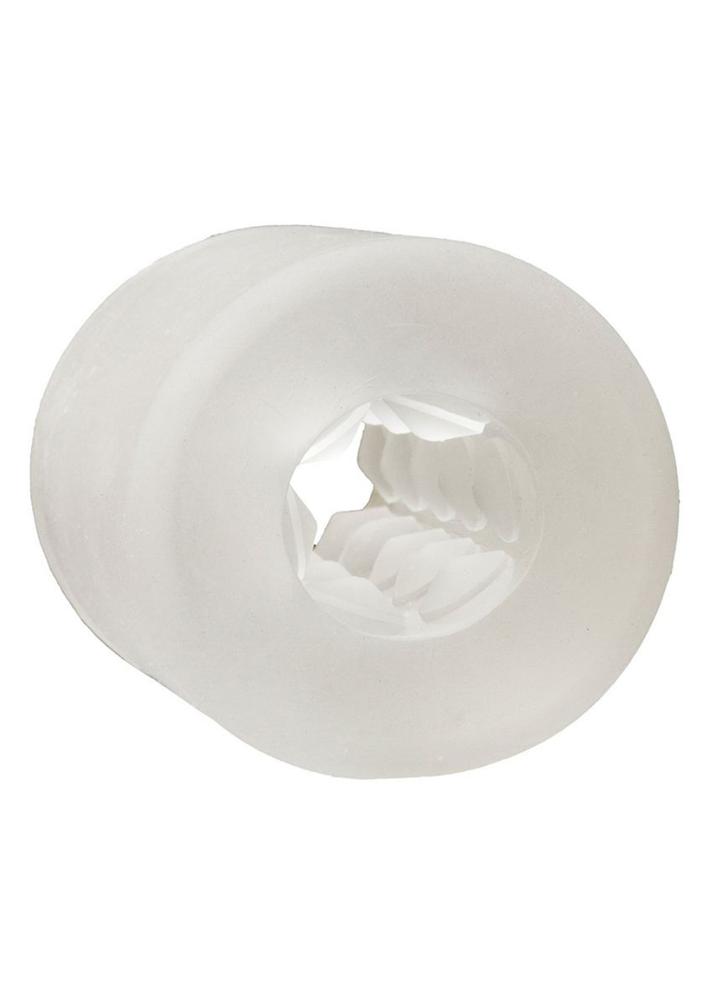 Прозрачный мастурбатор Helping Head (Цвет: прозрачный)