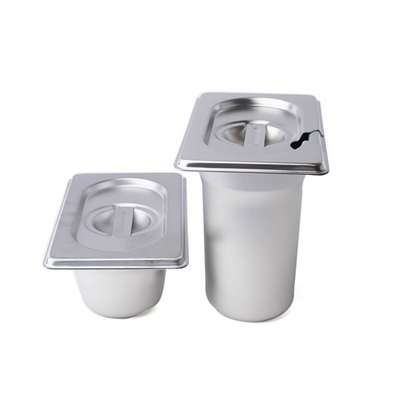 Набор гастроемкостей с крышками под ложку GN1/9-65,150