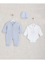 комбинезон с боди и шапкой