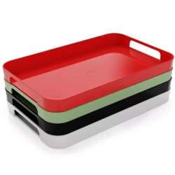 Поднос для сервировки 51x33см Trebonn Serveware белый