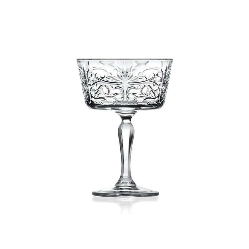 Бокал блюдце для шампанского 260 мл хр. стекло Tattoo d 10 см h14 см RCR [6]