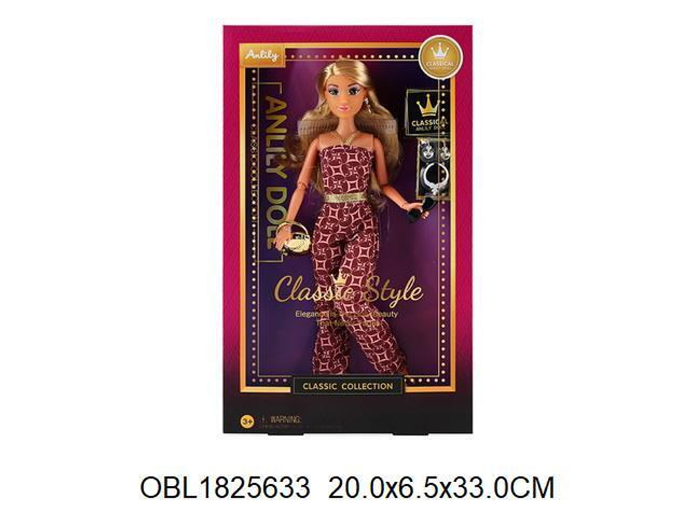 Кукла тип модель, коробка 616552