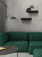 Полка настенная навесная 60 см