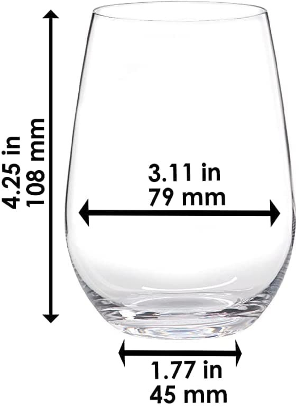 Набор из 2-х бокалов для белого вина O Wine Tumbler Riesling/Sauvignon Blanc 375 мл Riedel