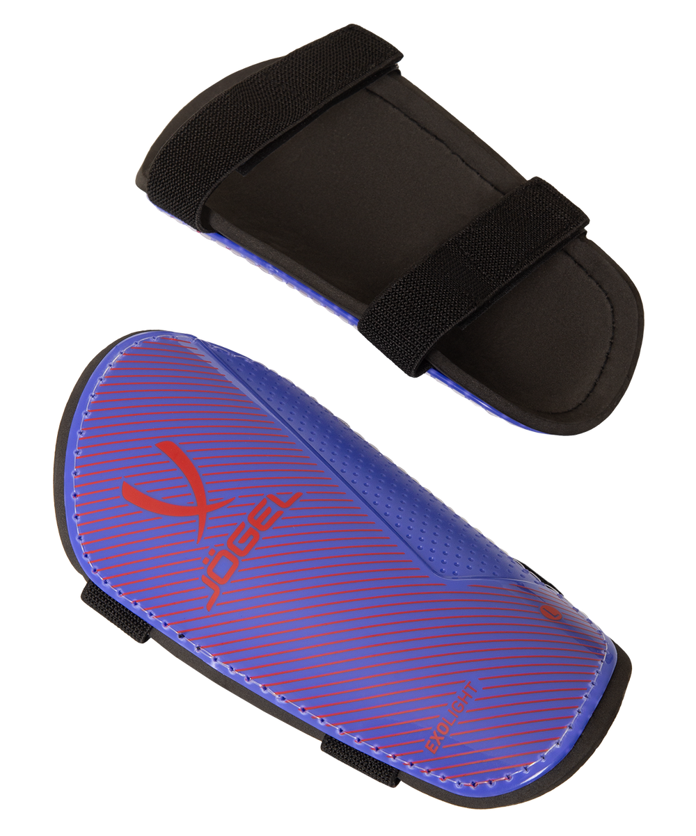 Щитки футбольные JA-201, синий