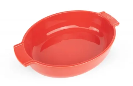 Peugeot Блюдо керамическое Appolia 31x20см красное