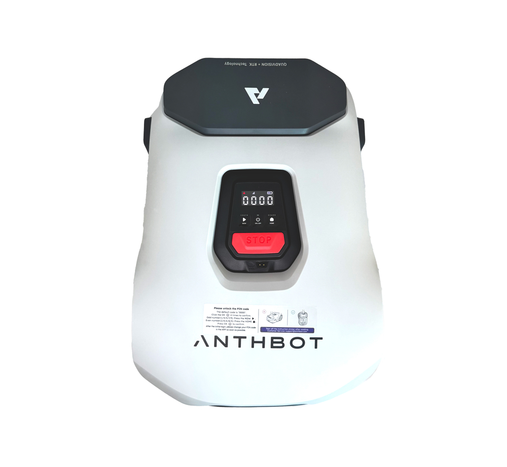 Робот-газонокосилка ANTHBOT Genie 800 GPS+RTK для участков 800–1500 м² (8–15 соток)