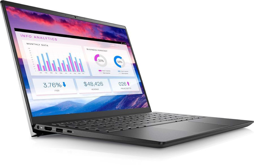 Ноутбук Dell Vostro 5415 Ryzen 5 5500U 8Gb SSD256Gb AMD Radeon 14" WVA FHD (1920x1080) Windows 10 grey WiFi BT Cam