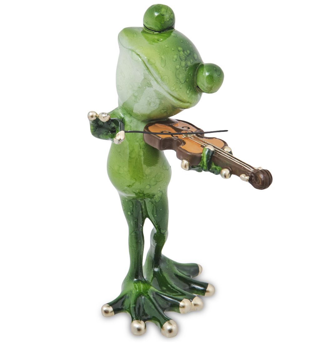 GAEM Art MN-298 Фигурка «Лягушка-скрипач»