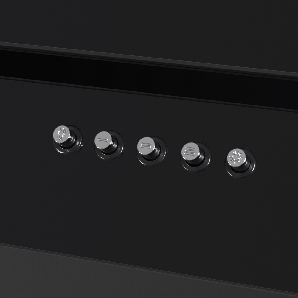 Кухонная вытяжка MAUNFELD Wind Push 50 черный фото 9