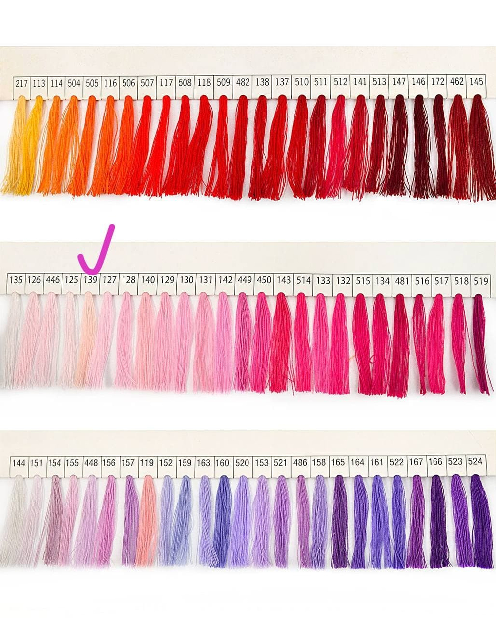 Нитки Dor Tak пудра цв.139