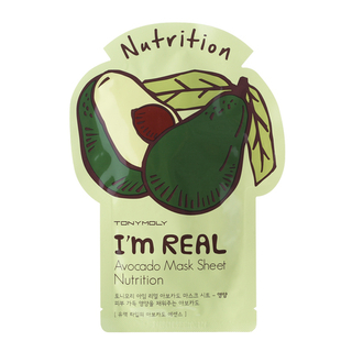 Тканевая маска с экстрактом авокадо TONY MOLY I`m Avocado Mask Sheet