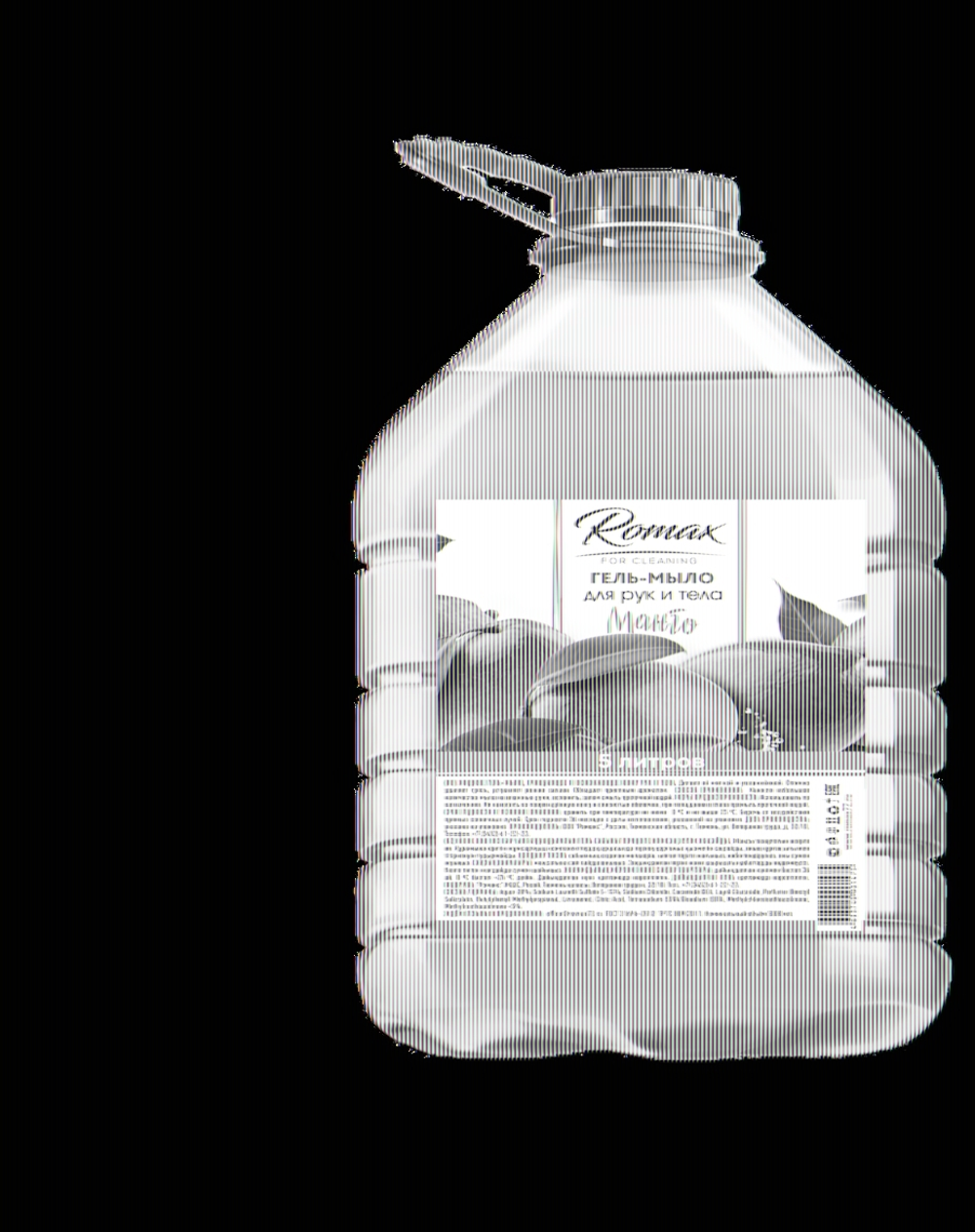 Мыло гель 5л RoMaX Манго ПЭТ