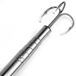 Багор телескопический с тройным крючком (70см)