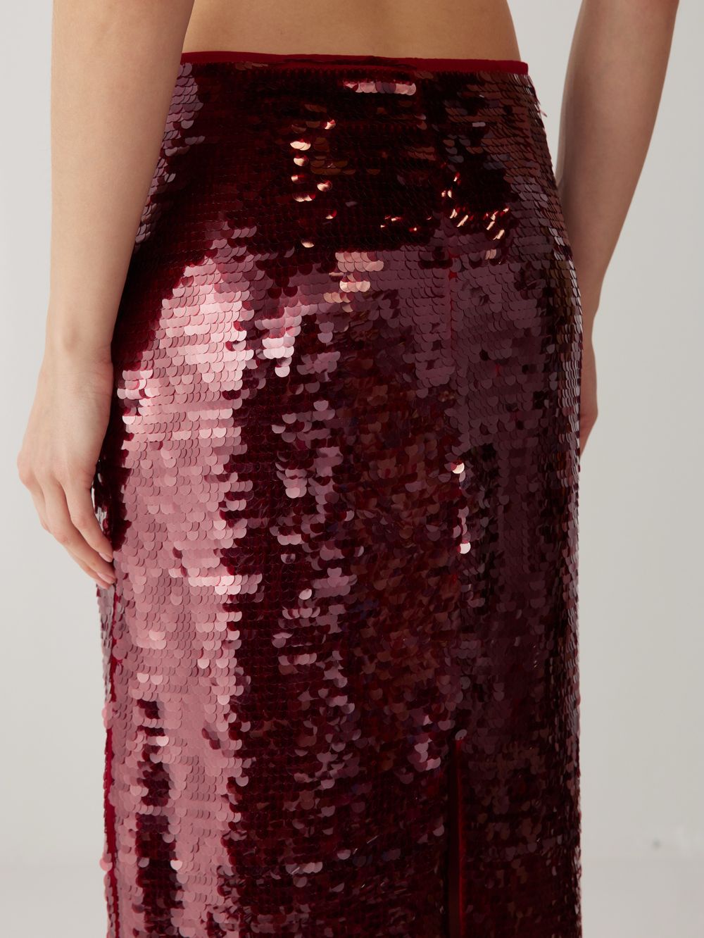 ЮБКА В ПАЙЕТКАХ BORDO