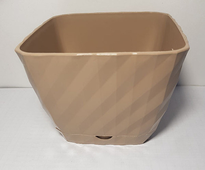 Кашпо Классика 4.5л (кофе с молоком)