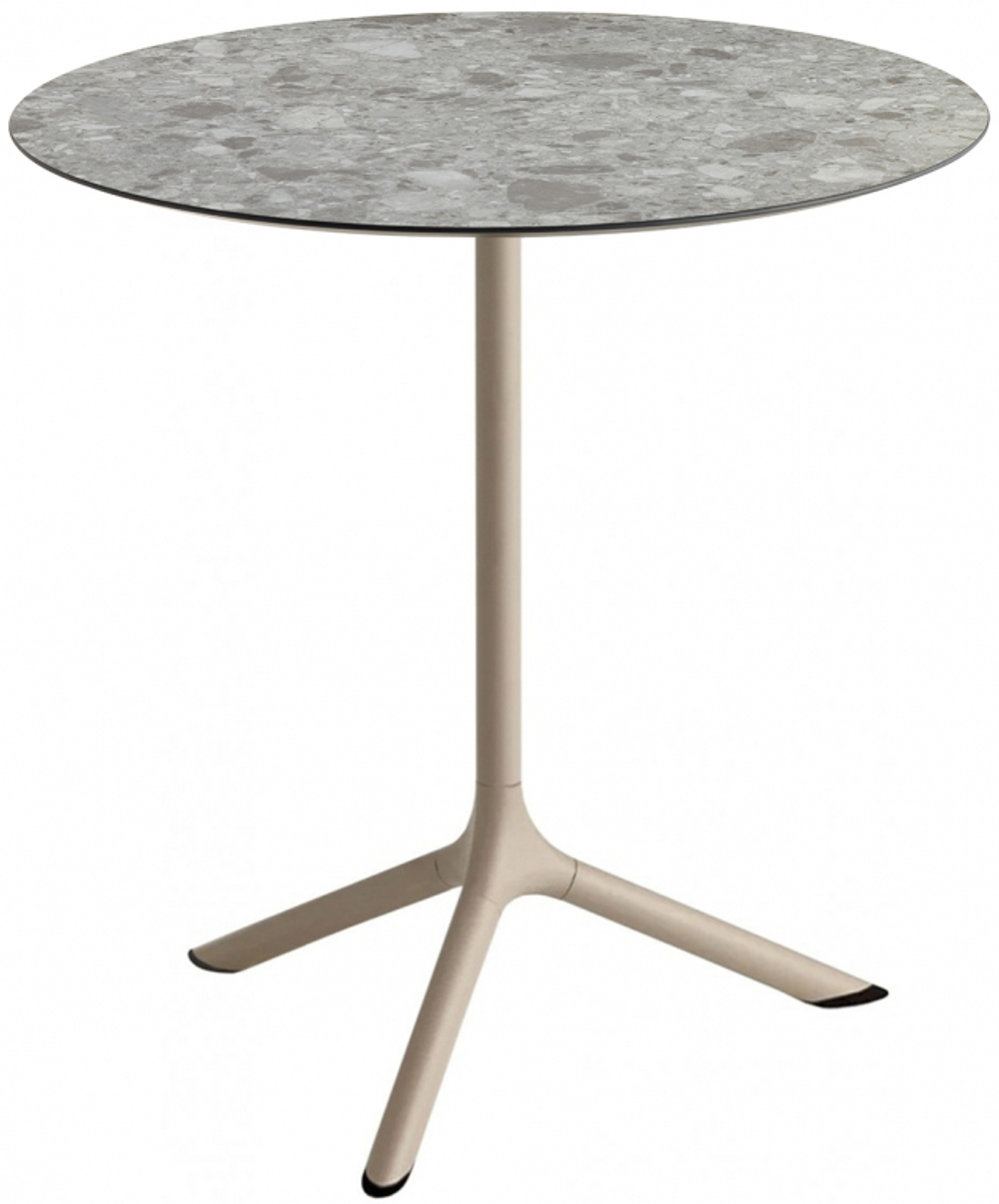 Стол ламинированный обеденный Scab Design Tripe, тортора, зернистый