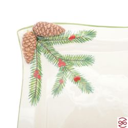 Блюдо квадратное Annaluma Pinecone 25 см