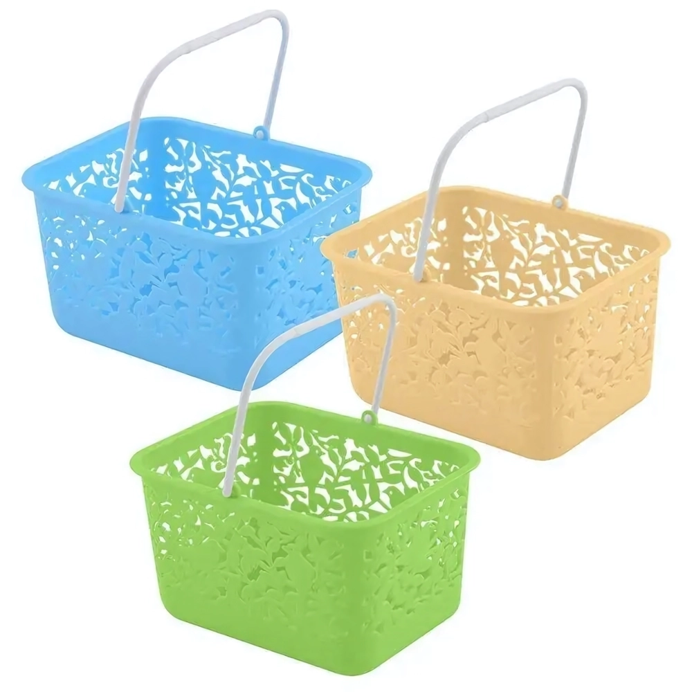 Корзина для мелочей 3цв. NEW