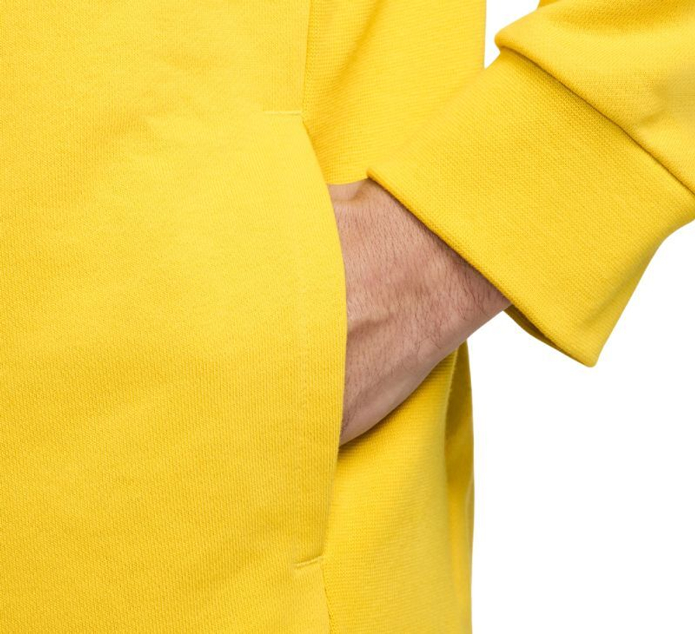 Мужская теннисная кофта Nike Court Fleece Tennis Hoodie - желтый