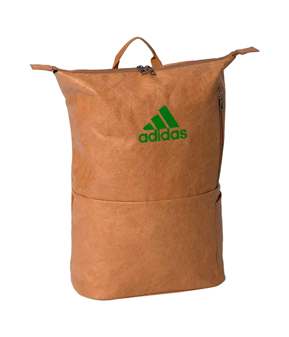 Рюкзак для падел Adidas Multigame Brown-Green, водонепроницаемый и прочный
